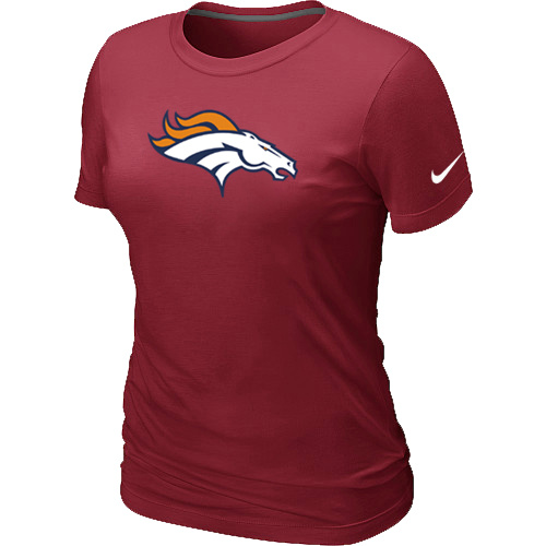 Nike Denver Broncos Women's Legend Logo Dri-FIT NFL T-Shirt - Red